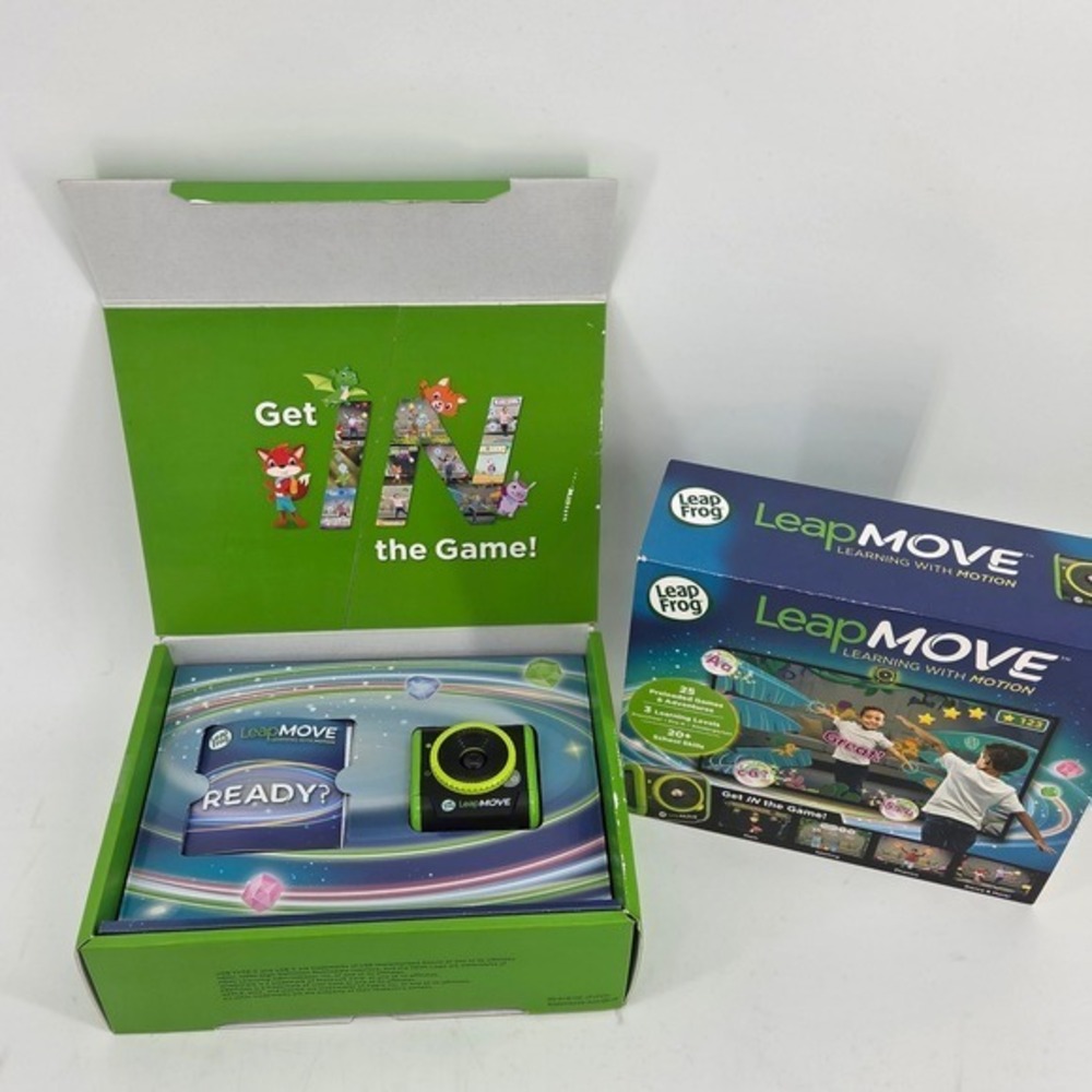 LeapMove Interactive Learning With Motion TV Game System Math Reading NOB - Picture 2 of 16